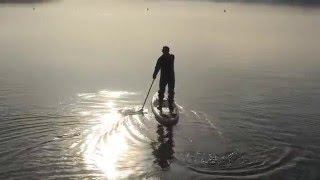 Der winterfeste Stehpaddler vom Starnberger See [upl. by Kalmick964]