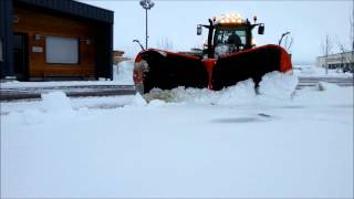 Déneigement 2013 FENDT 716 818 et Villeton [upl. by Ailuig]