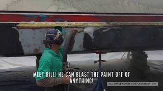 Marine Paint Removal  Antifouling Paint Removal  Boat Paint Removal [upl. by Natsuj]