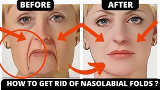 13 MIN  HOW TO GET RID OF NASOLABIAL FOLDS  GET RID OF SMILE LINES  REMOVE WRINKLES [upl. by Shira985]