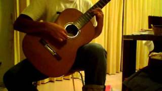 greensleeves on classical guitar [upl. by Marijo702]