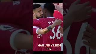 Man Utd V Leeds Pt2 football goals premierleague gaming fifa22 easportsfifa [upl. by Adirem]