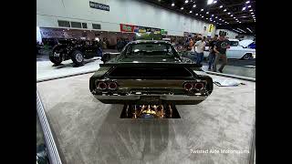 Custom 1968 Dodge Charger RT at the 71st Detroit Autorama [upl. by Yelad401]