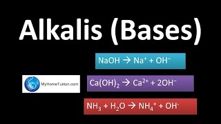 Alkalis Bases  Acids and Bases [upl. by Adnelg836]