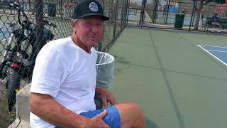 Venice Paddle Tennis Pierre vs Rich Humphries Jr [upl. by Eartha]