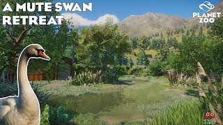 Designing a new Mute Swan habitat  Ottawa Zoo  Planet Zoo Franchise Mode [upl. by Ttenaj]