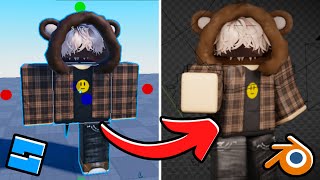 How To Render Roblox Characters In Blender  Step By Step Tutorial [upl. by Eitac349]