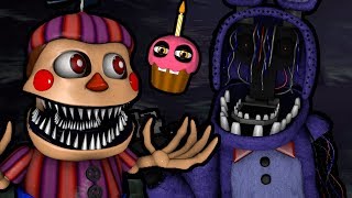 NIGHTMARE BB PLAYS Five Nights Before Freddys 2 Night 3  FREDDY CRASHES OUR PARTY [upl. by Earesed]