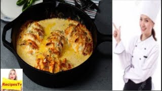 How To Make jalapeno popper hasselback chicken At Home  By RecipesTV [upl. by Lirba807]