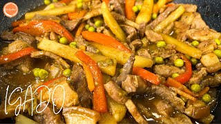 Easy Igado Ilokano RecipeGet Cookinfilipinofood pinoyfood [upl. by Gentille]