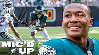 DeVonta Smith Micd Up in HUGE WIN over the Bengals [upl. by Lachish]