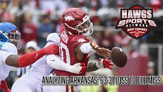 Podcast Analyzing Arkansas 6331 loss to Ole Miss [upl. by Elgar]