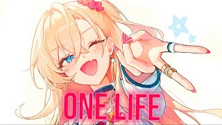 Nightcore  One Life Lyrics [upl. by Zehe195]