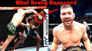 IMPRESSIVE What Really Happened Dricus Du Plessis vs Israel Adesanya [upl. by Rouvin]