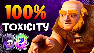 0 Skill 100 Toxicity This Deck is Just STUPID [upl. by Bradski]