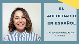 El abecedario en español  Aprender español fácil SpanishAlphabet [upl. by Cherise]