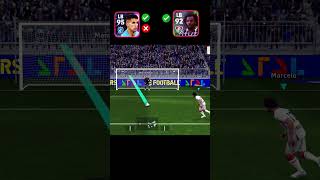 Best LB challenge ft JCancelo vs Marcelo efootball pesgamers fifa efootballgamer pes2021 [upl. by Annah]