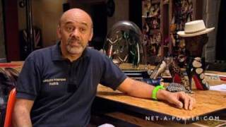 Christian Louboutin Interview  NETAPORTER [upl. by Oirevas650]