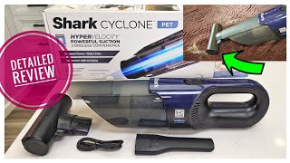 New Shark CH701 Cyclone PET Handheld Vacuum Review  Its Just A Dust Buster [upl. by Hadihsar]