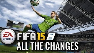 FIFA 15 Gameplay Changes  EVERY SINGLE DETAIL  E3 2014 [upl. by Pirri]