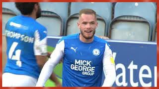 HIGHLIGHTS Peterborough United 70 Accrington Stanley [upl. by Asihtal]