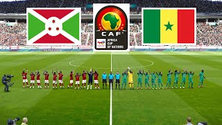 Burundi vs Senegal  AFRICA CUP OF NATIONS QUALIFICATION 2025 [upl. by Paulsen]