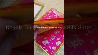 banarasi saree  different types of banarasi sarees with price  banarasi silk sarees [upl. by Ettie]