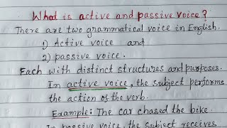 voice change in english  active passive education english youtube instagram trending youtube [upl. by Munroe]