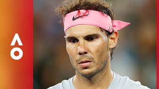 What went wrong for Nadal  Australian Open 2018 [upl. by Labors]