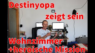 Destiny 2 DestinyOPA zeigt sein Wohnzimmer und macht Heroische Herausforderung [upl. by Allerie]