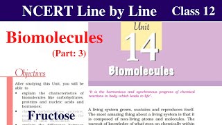 Fructose  Biomolecules Class 12 Chemistry  Structure of fructose  cyclic structure of fructose [upl. by Branden]