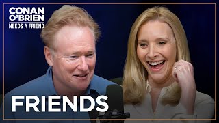 Conan Sat With The “Friends” Cast At Lisa Kudrow’s Wedding  Conan OBrien Needs A Friend [upl. by Osi]