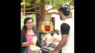 🥂 Drinking Toddy With Cute Girl Prank 😳😝 kovai360 youtubeshorts shorts [upl. by Lewak]