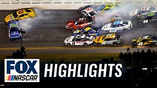 2024 Daytona 500 Highlights  NASCAR on FOX [upl. by Sadler480]