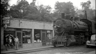 Doubleheader on the Monongahela Railroad 1938 [upl. by Hammock]