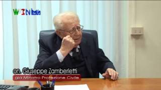 WEB TV ITALIA  ON GIUSEPPE ZAMBERLETTI [upl. by Allesor]