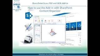 Content Organizer and SharePoint Scan PDF and OCR Addin [upl. by Anaujit]