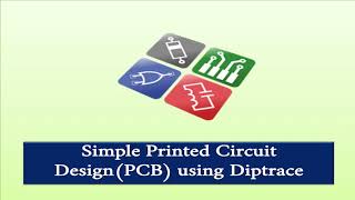 Simple PCB Design using Diptrace [upl. by Anawit698]