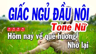 Karaoke Giấc Ngủ Đầu Nôi Tone Nữ Cha Cha Thịnh Hành  La Thứ  Nhạc Sống Tuyết Nhi [upl. by Anirhtak]