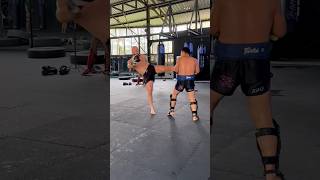 Muay Thai Pads with Kaimukkao Kru Tong at Bangtao Muay Thai amp MMA 🔥🥊 Training Diary [upl. by Achorn837]