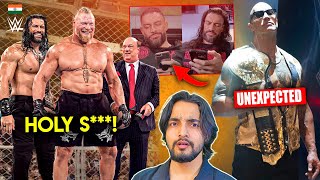 Bloodline X Brock Lesnar😨WTF The Rock Most Shocking Roman Reigns amp Paul Heyman [upl. by Ajnat]