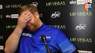 quotI APOLOGISE TO JAMESquot  Cameron Menzies raw reaction to decidingleg win over James Wade [upl. by Turoff]