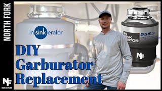 How To Replace A Garbage Disposal  Garburator InSinkErator 555ss No Plumber Required [upl. by Boesch]