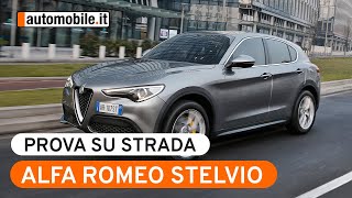 Alfa Romeo Stelvio 2018  Prova su Strada [upl. by Maillw]