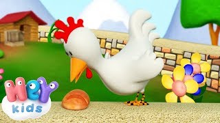 Une Poule Sur Un Mur chanson  37 min de comptines pour bébé  HeyKids [upl. by Walsh]