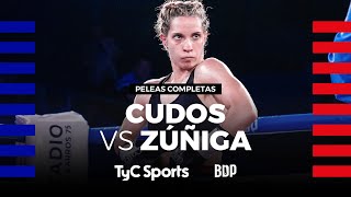 Sol Cudos vs Johana Zúñiga  Boxeo de Primera  TyC Sports [upl. by Einnil]