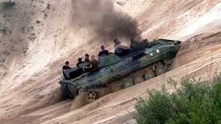 Tanks offroading  BVP 1 T72 [upl. by Naerda]