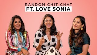 MensXP Random Chit Chat Ft Richa Chadha Freida Pinto and Mrunal Thakur From Love Sonia [upl. by Imekawulo]