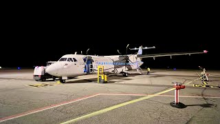 Flight Report Lübeck Air MunichLübeck ATR 72500 [upl. by Nitsreik782]