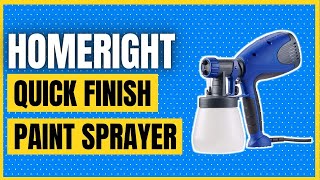 HomeRight Quick Finish Paint Sprayer [upl. by Ettenal]